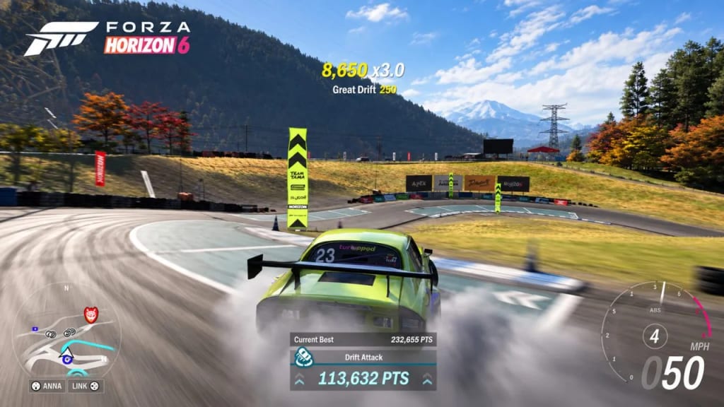 Forza Horizon 6 Drift Attack zones de clipping