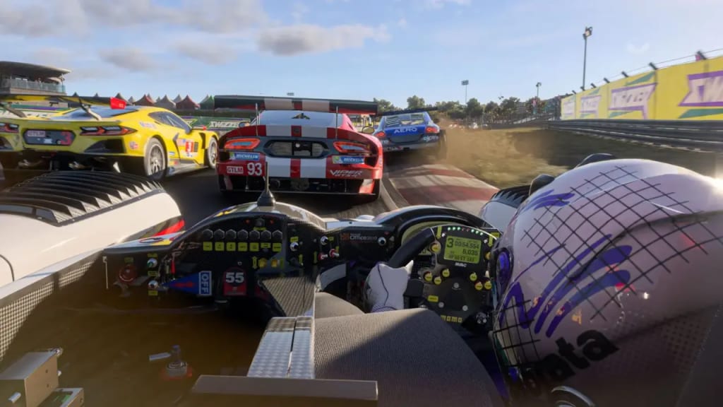Course en peloton dans Forza Motorsport