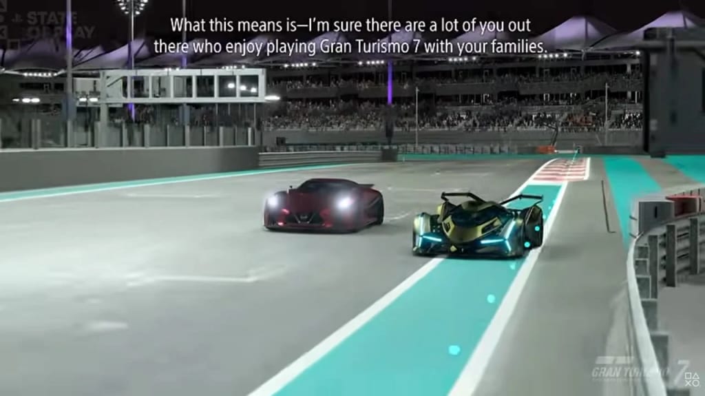 Écran du Family Mode dans Gran Turismo 7