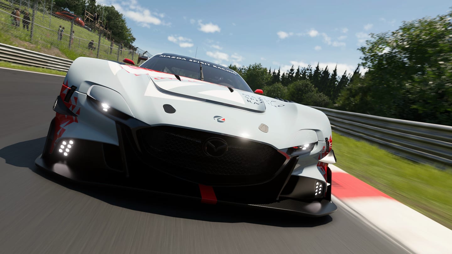 Mazda RX-Vision GT3 Evo sur l'Autumn Ring dans Gran Turismo 7