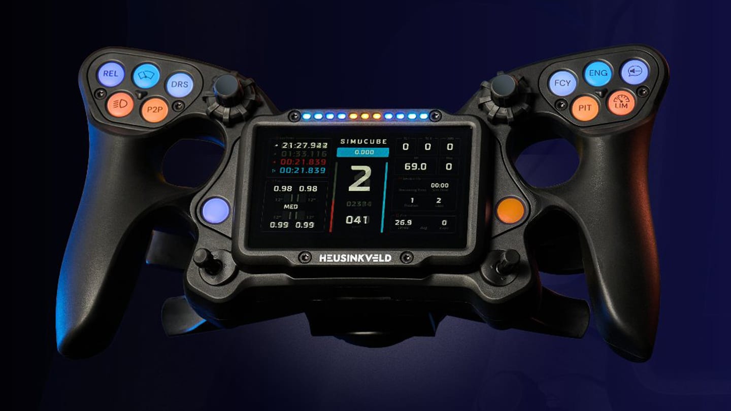 Le volant Heusinkveld One SC compatible Simucube 3