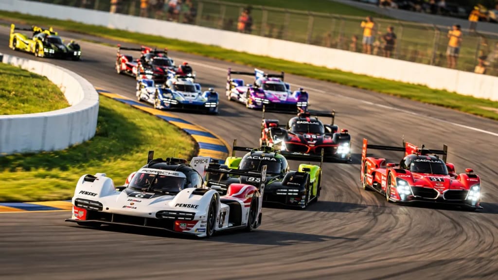 Grille de départ du iRacing IMSA Esports Global Championship 2026 à Road Atlanta