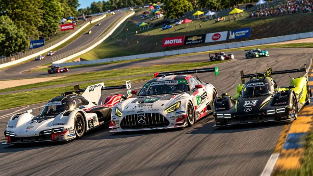 Voitures GTP et GTD engagées dans le championnat iRacing IMSA Esports 2026