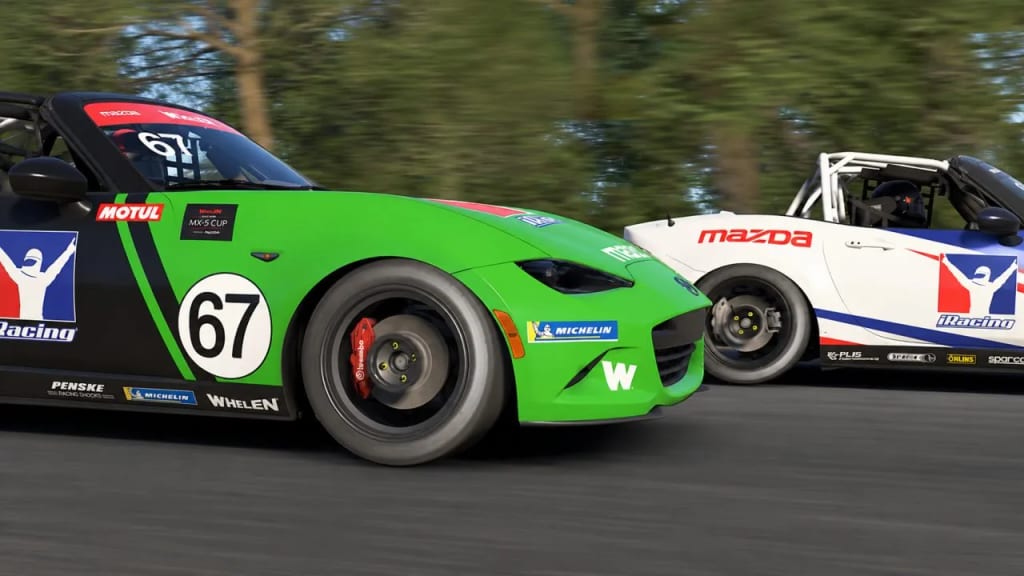 Nouvelle modélisation de la Mazda MX-5 dans iRacing