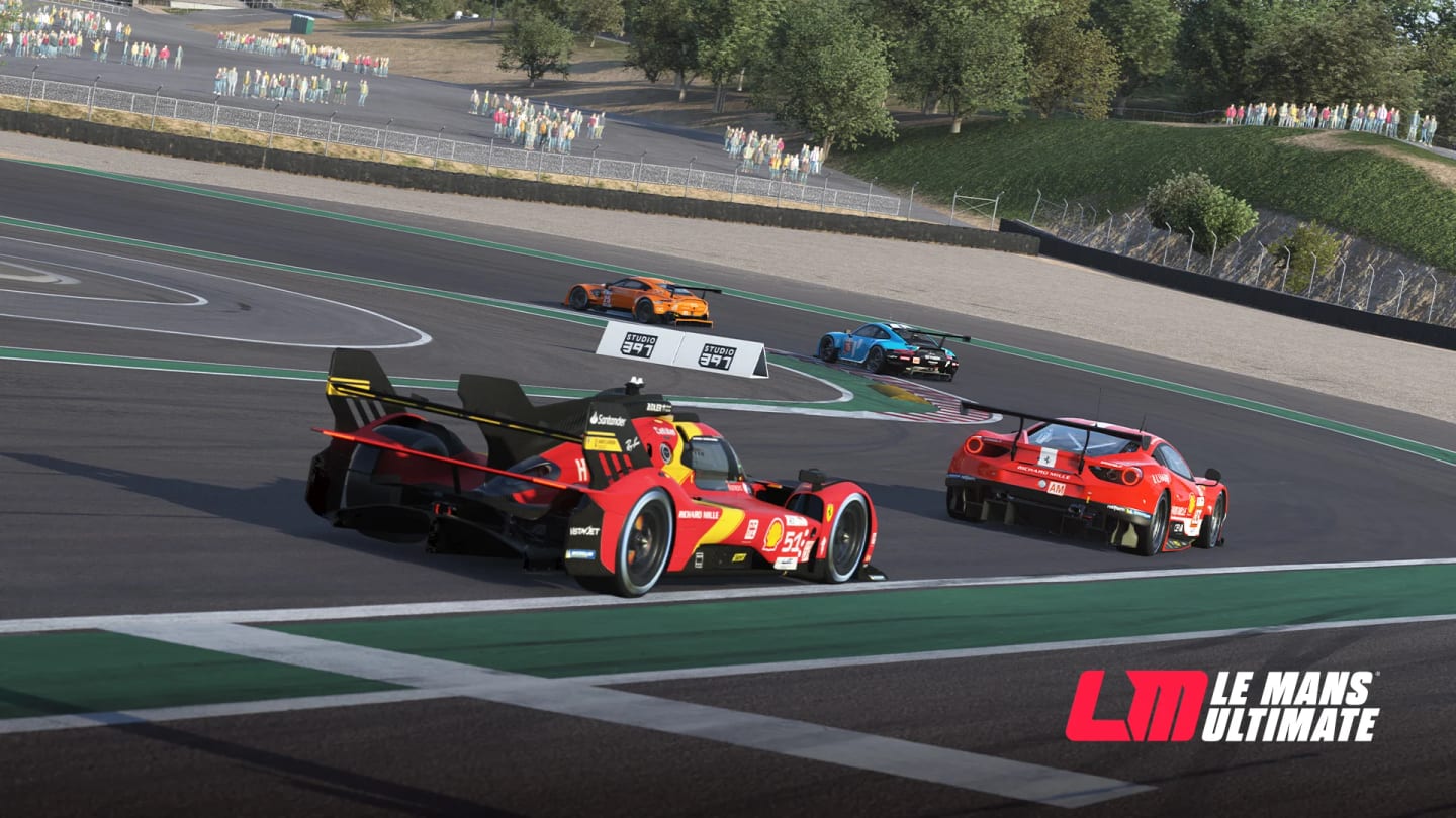 Peloton multiclasse dans Le Mans Ultimate