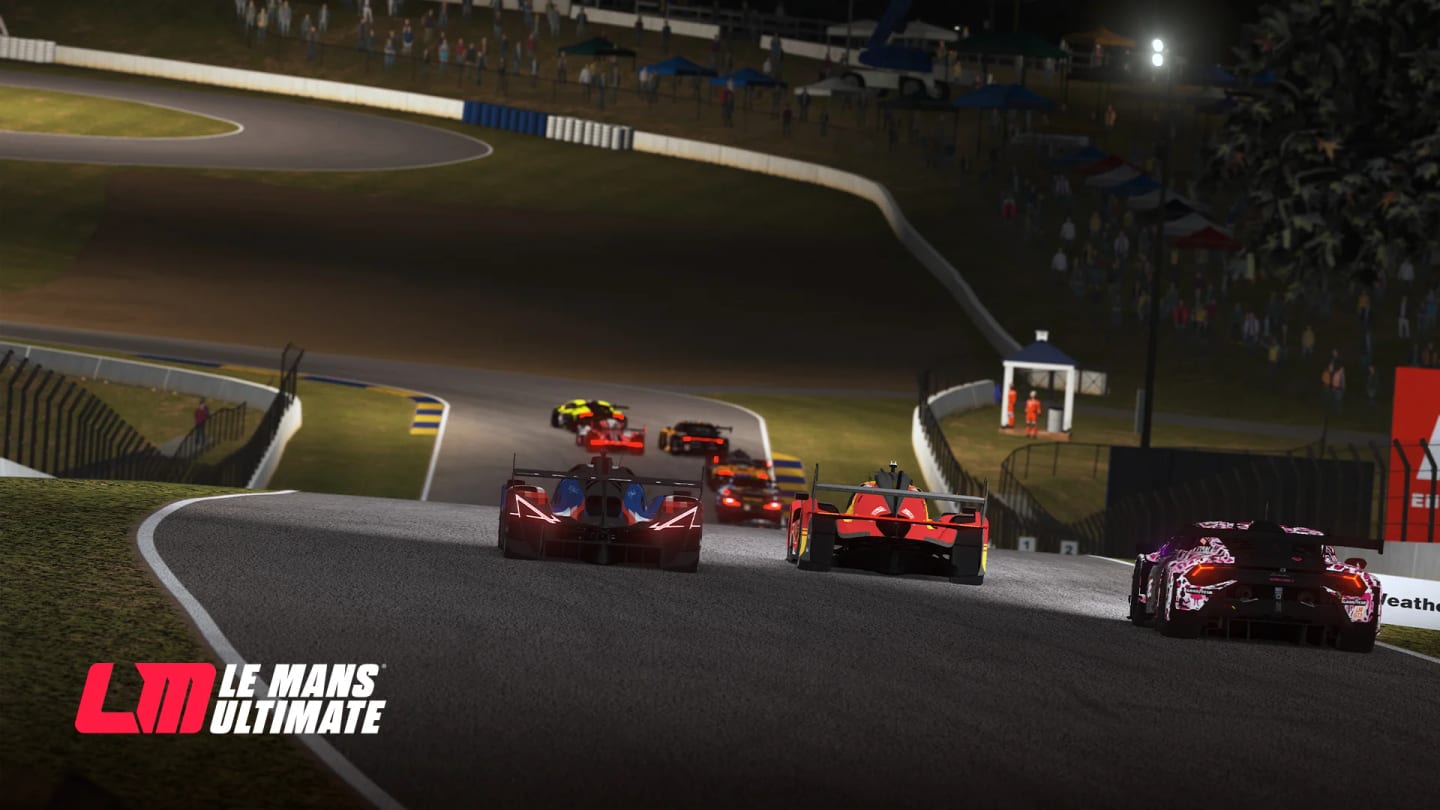 Road Atlanta de nuit dans Le Mans Ultimate