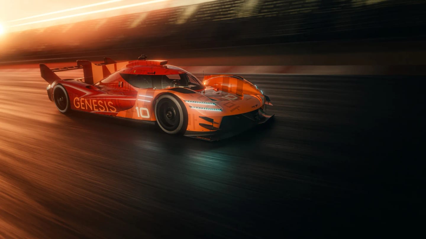 Genesis GMR-001 Hypercar vue de trois quarts avant