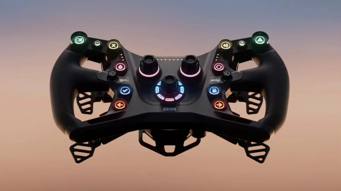 Volant GSI X-29+ boutons et rotatifs rétroéclairés