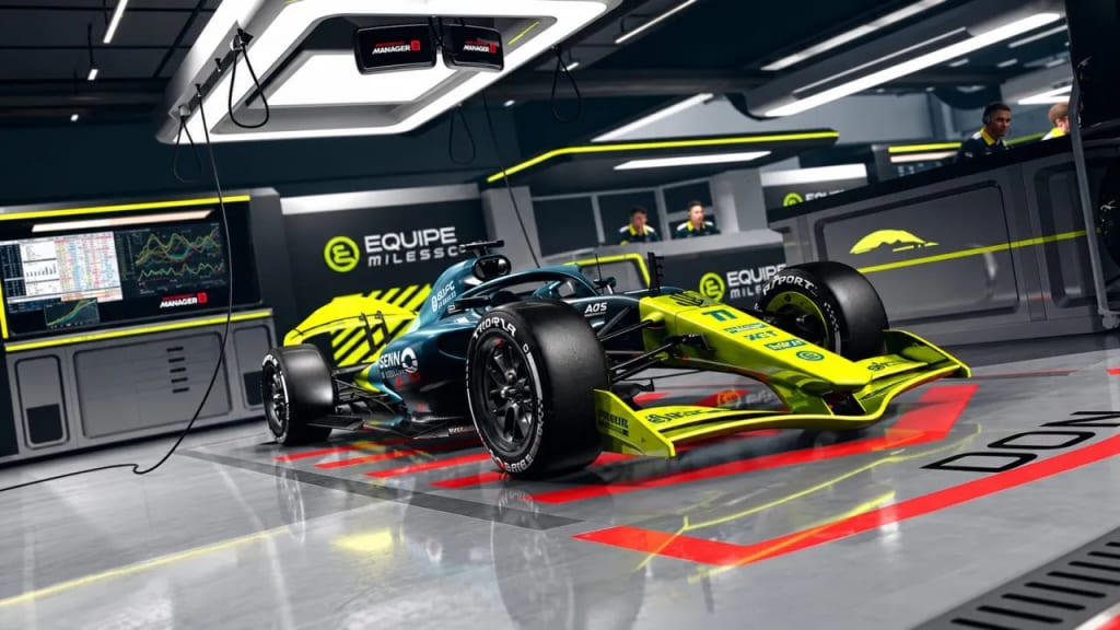 Motorsport Manager 2, capture de gameplay en course