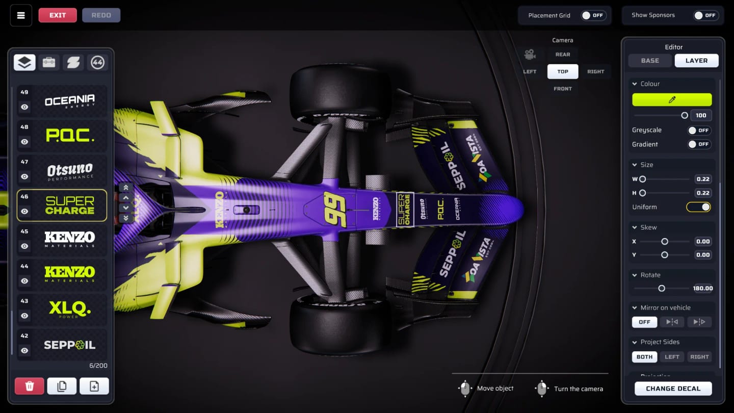 Capture d'écran de Motorsport Manager 2, vue de course