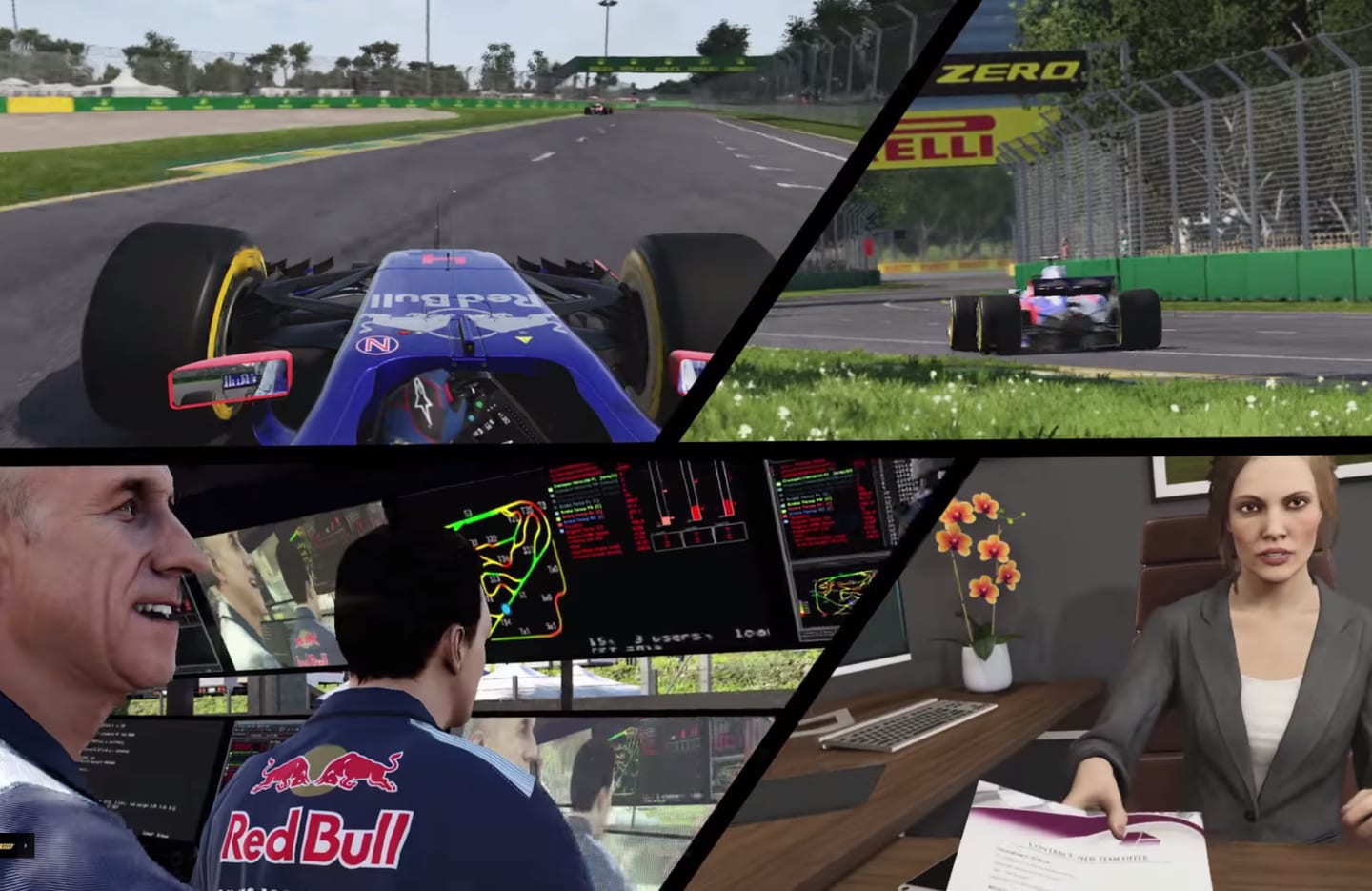 F1 2017 : Un peu plus d’infos sur le mode carrière