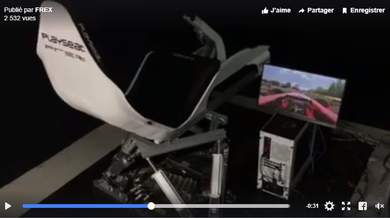 Frex prépare un nouveau simulateur 6 Dof