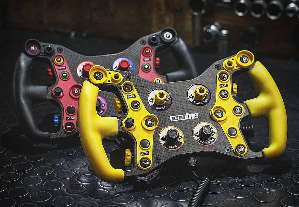 Volant F1 de Cube Controls : Un volant qui fait rêver !