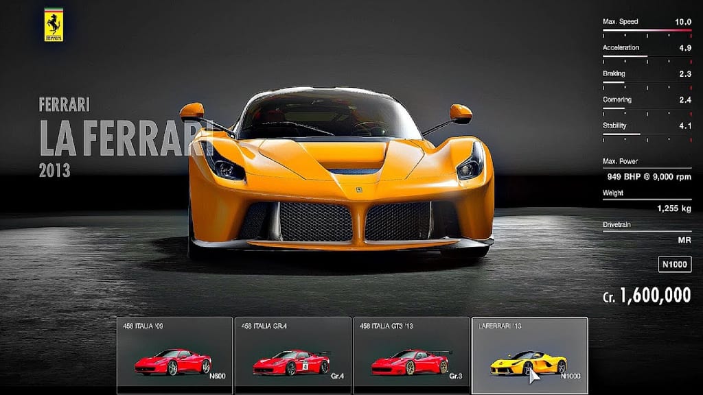 Toutes les voitures de GranTurismo Sport en vidéo