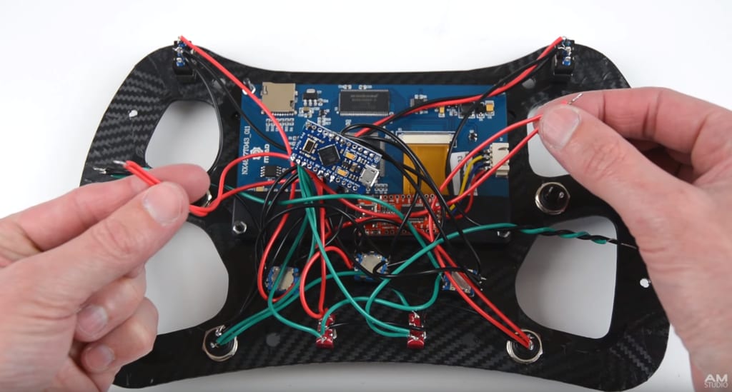 volant f1 DIY4