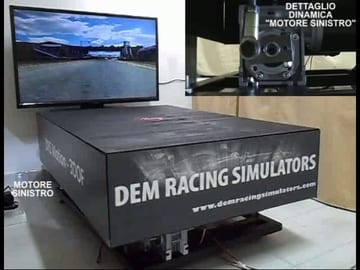 Nouvelle plateforme 3DOf chez DEM Raing Simulator