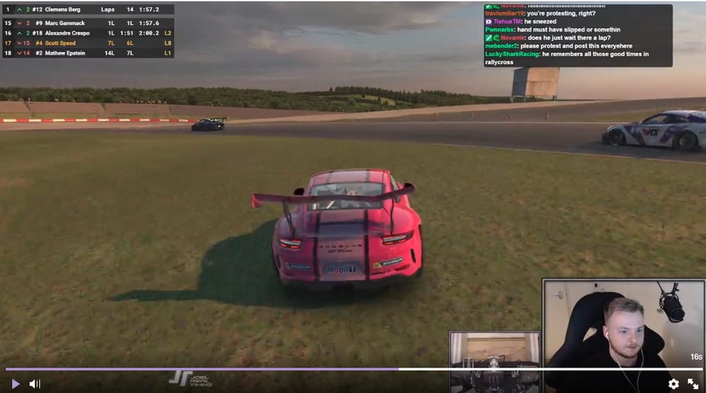Scott Speed bani d’iRacing ! (enfin…)