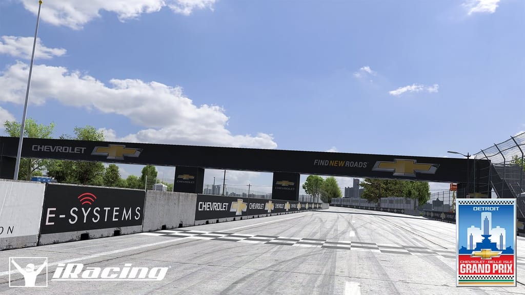iRacing : bientôt le circuit de Detroit Grand Prix !