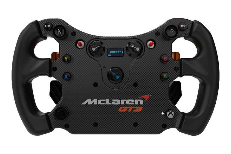 Le volant Fanatec McLaren GT3 à nouveau commandable