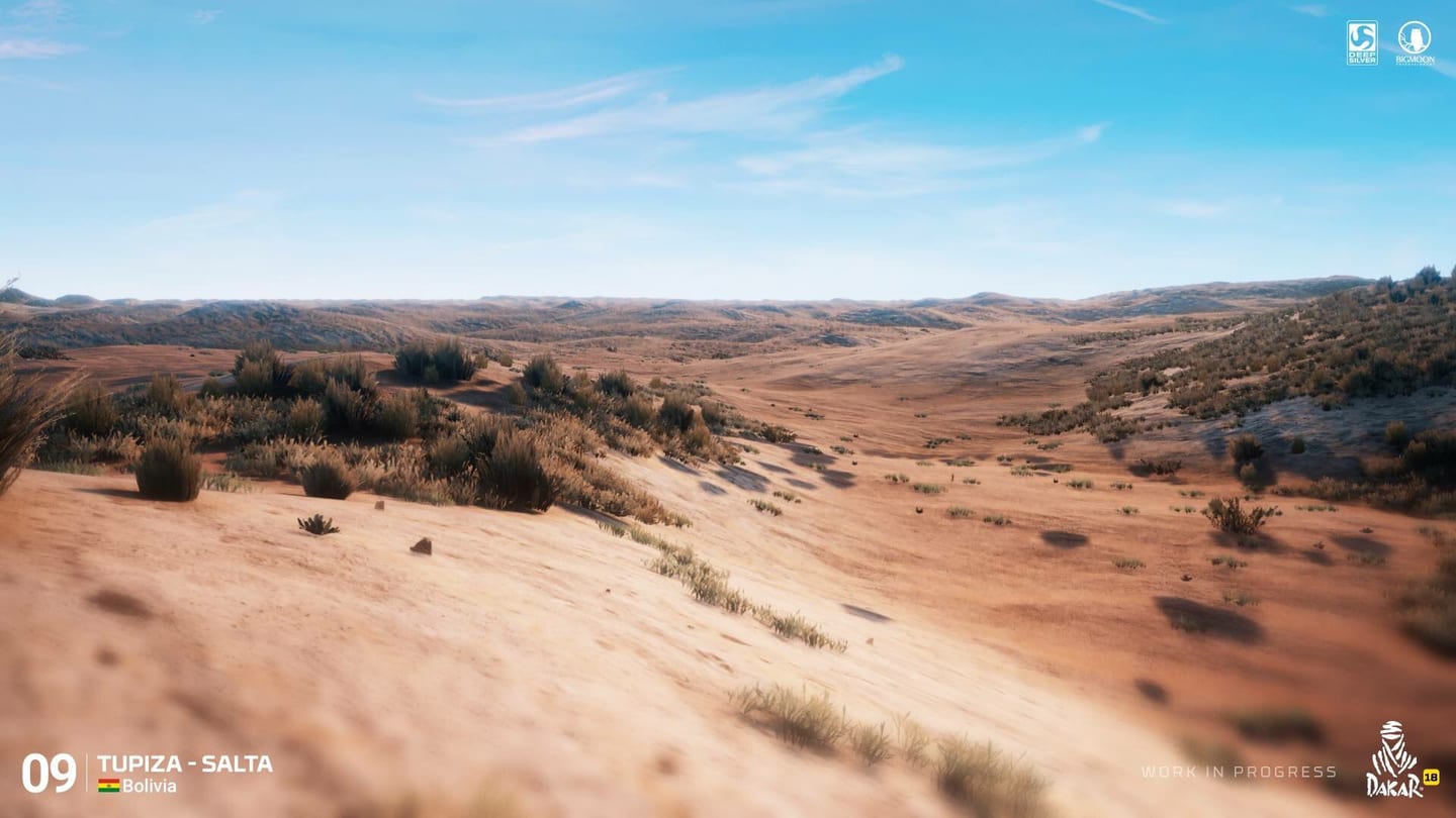 Nouveaux gameplay pour Dakar 18