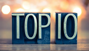 Dernier coup dans le rétro...TOP 10
