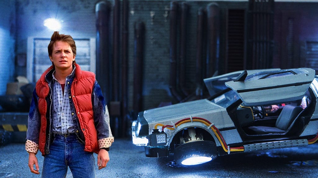 Diorama Retour vers le Futur (Delorean - Impression 3D)