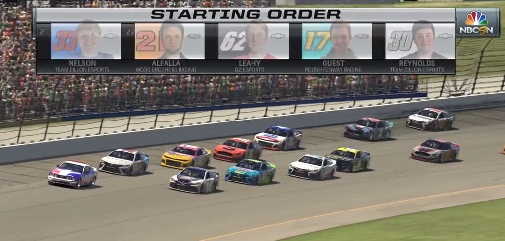 Le Nascar virtuel arrive sur NBC !