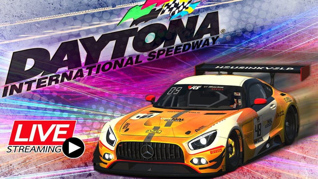 24H de DAYTONA: Premier LIVE !