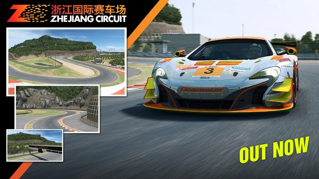 RaceRoom ajoute Zhejiang à sa liste !