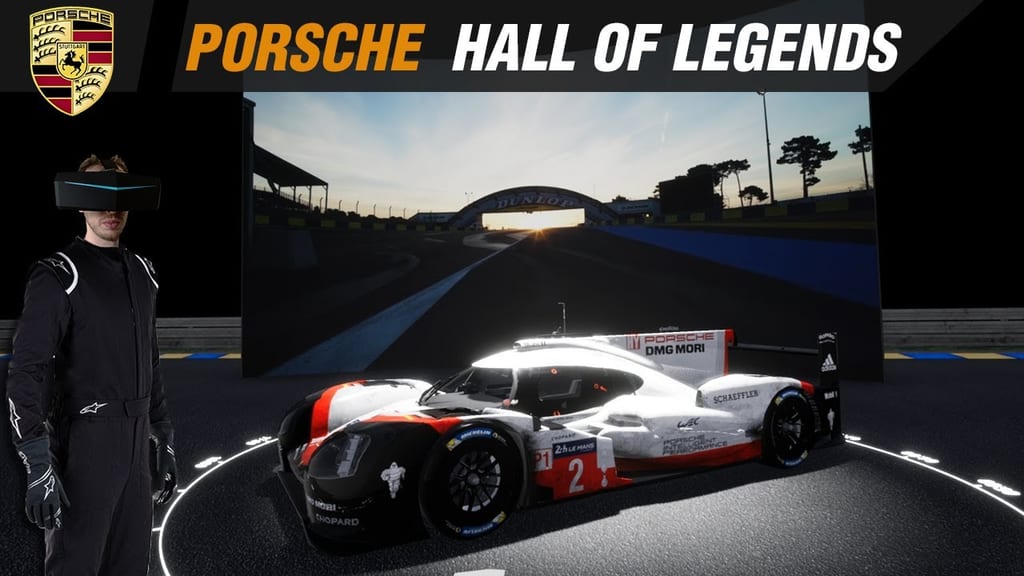 Hall Of Legends : L’application VR de Porsche