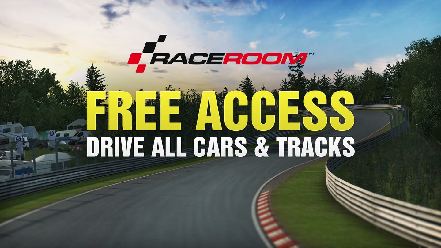 RaceRoom 100% gratuit durant au moins 5 jours