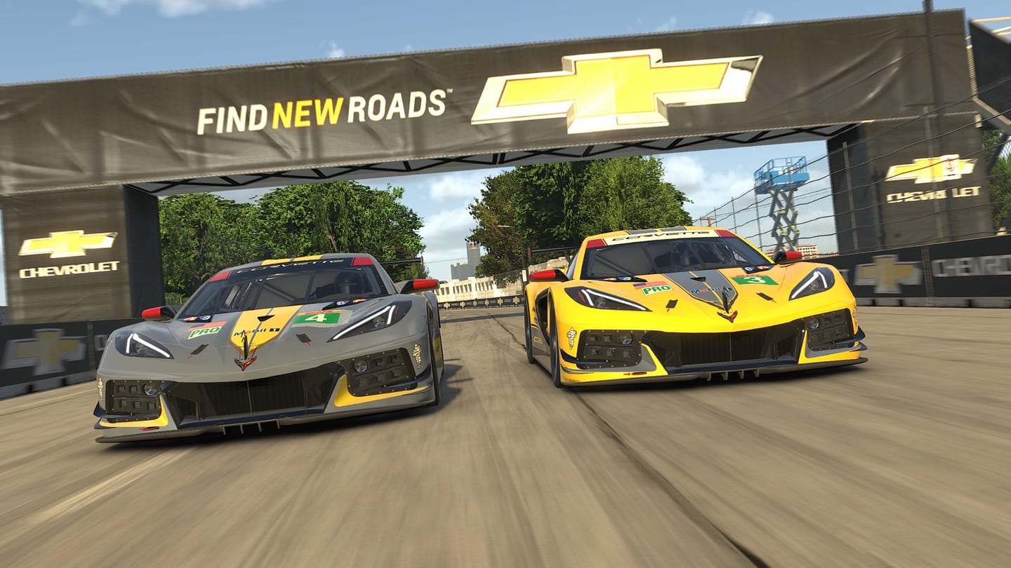 La Corvette C8R sur iRacing !!