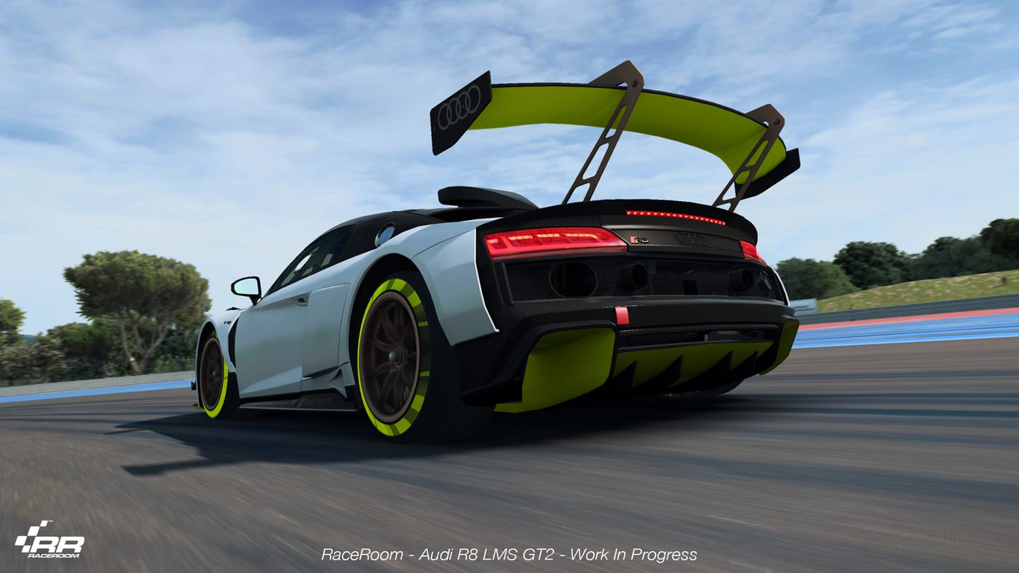 Audi R8 LMS GT2 sur Raceroom