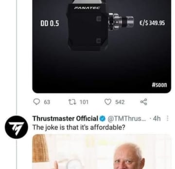 Quand Thrustmaster Troll Fanatec
