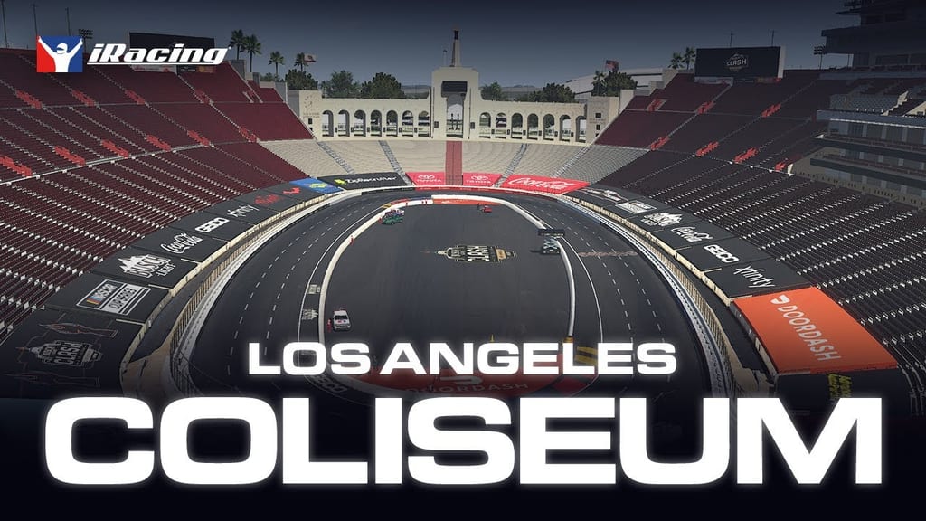 LA Coliseum, la piste arrive sur la simulation avant d'arriver dans la réalité! (iRacing)