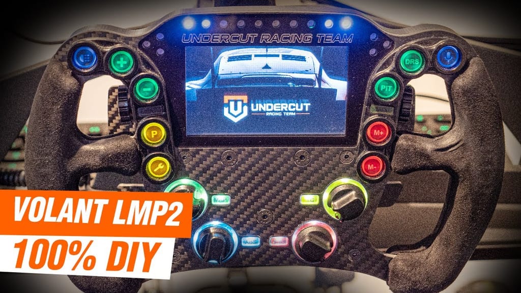 Réaliser son volant LMP à partir de rien ou presque ?