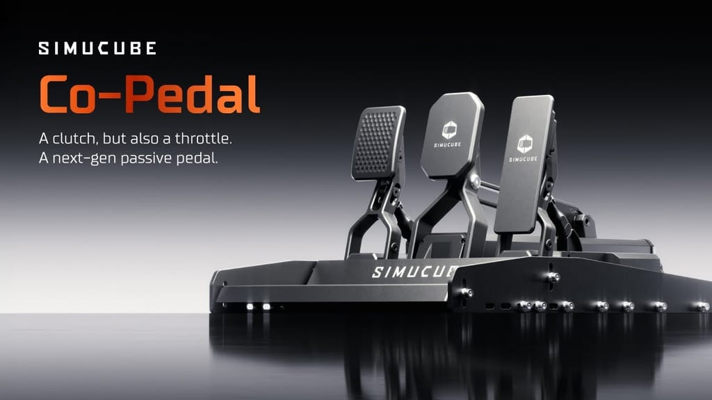 Simucube dévoile le Co-Pedal : Le compagnon idéal de votre ActivePedal