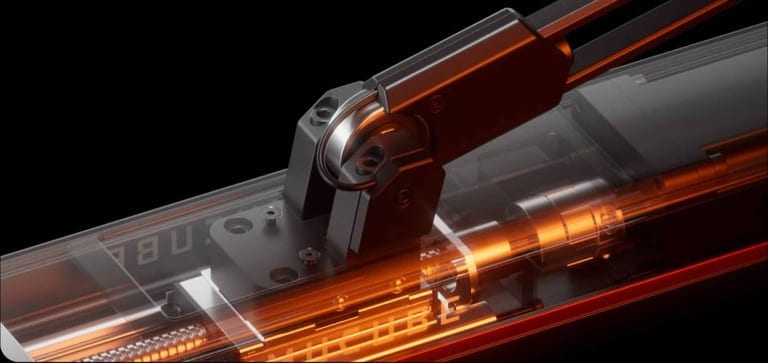Simucube ActivePedal - mécanisme à vis interne
