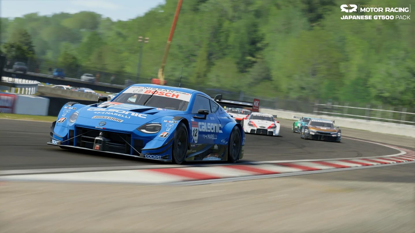 Le DLC japonais GT500 de Project Motor Racing retiré de la vente sur toutes les plateformes
