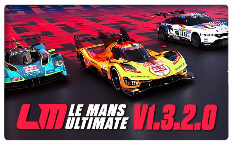 Le Mans Ultimate : patch 2 de la mise à jour V1.3.2.0 déployé