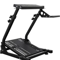 Dshot Support de volant réglable en hauteur et inclinaison pour logitech G25, G27, G29, G920 PS4 Xbox T500D Fanatech T3PA TGT Simulateur de conduite Cockpit
