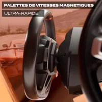 Thrustmaster T248 – Volant de Course avec Retour de Force Hybride pour Xbox Series X|S, Xbox One et PC – Écran de Bord Interactif – Inclus Pédalier Magnétique T3PM – Idéal Forza & F1