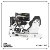Fanatec GT Cockpit Seat – Blanc