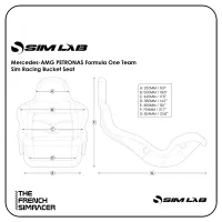 Siège Sim-Lab Mercedes-AMG Petronas Formula One Team