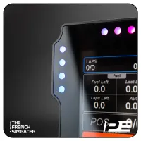 Pokornyi Engineering PDU7 Dash – Tableau de Bord SimHub 6,8" pour Sim Racing