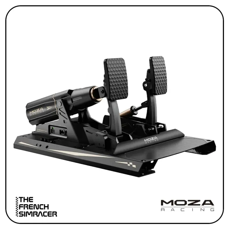 Pédalier Actif MOZA mBooster (avec Accélérateur CRP2) – Bundle Pédale Active Complet