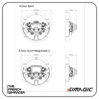 Simagic Zeus Sport Steering Wheel