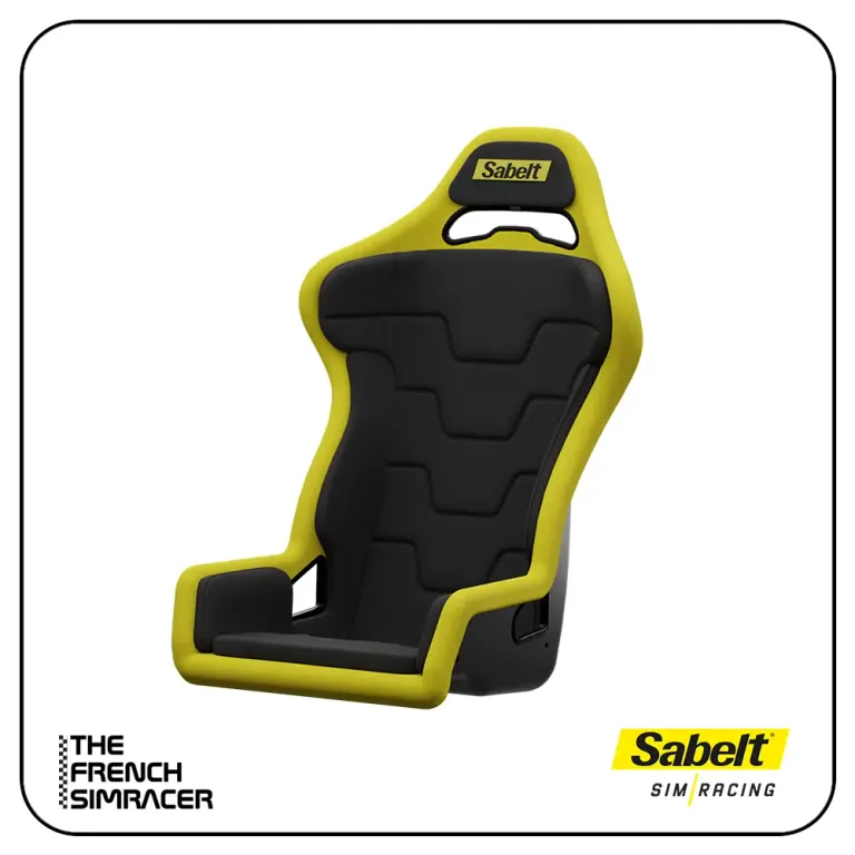 Sabelt SRS-1 Racing Black – Premium Sim Racing Seat