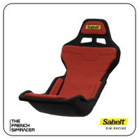 Sabelt SRP-1 Racing Red – Siège Sim Racing Formula (P Series)
