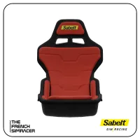 Sabelt SRP-1 Racing Red – Siège Sim Racing Formula (P Series)